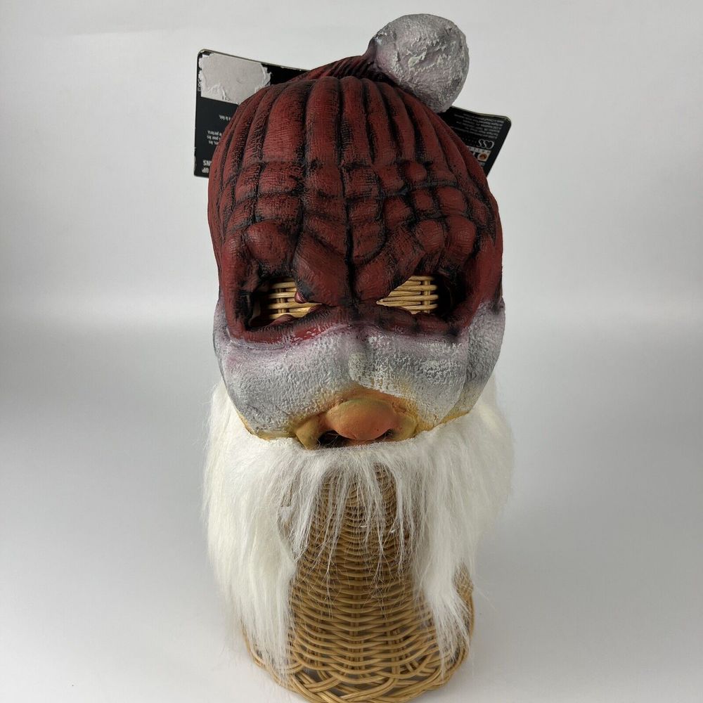 Don Post‎ Old St Crook Mask 2006 Bugler Scary Santa Old Man Paper Magic Group